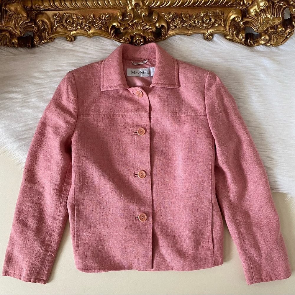 Max Mara Button Down Blazer - image 3